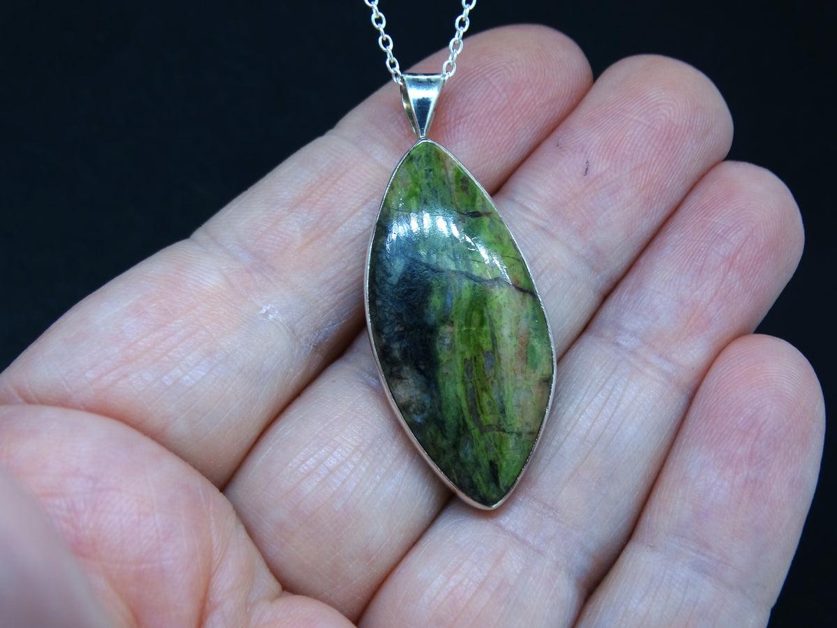 Scottish Lewisian Sterling Silver Pendant