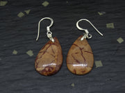 Arthur's Seat Jasper Sterling Silver Drop Earrings
