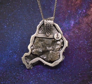 'Star-sung' Colossal Meteorite Sterling Silver Pendant