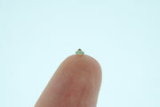Round Yellow/Light Green Rare Scottish Sapphire Gemstone