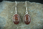 Arthur's Seat Jasper Sterling Silver Drop Earrings