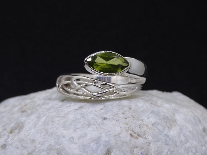 Peridot Sterling Silver  Ring