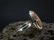 Arthur's Seat Jasper Sterling Silver Oval Ring
