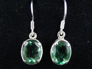 Rogerley Mine Fluorite Sterling Silver Drop Earrings