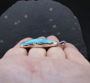 Turquoise Sterling Silver Pendant