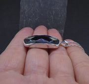 Whitby Jet Sterling Silver Pendant
