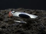 Scottish Isla Rose Sterling Silver Snake Ring