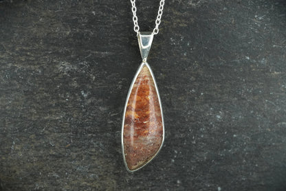 Arthur's Seat Jasper Sterling Silver Pendant