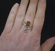 Citrine Sterling Silver  Ring