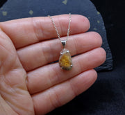 Mexican Opal Sterling Silver Pendant