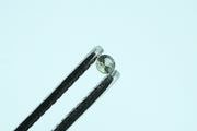 Round Yellow/Light Green Rare Scottish Sapphire Gemstone