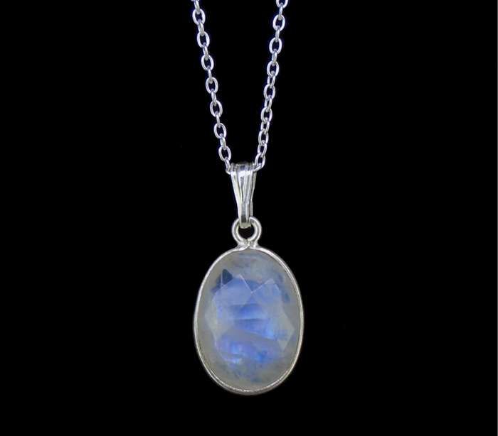 Moonstone Sterling Silver Pendant