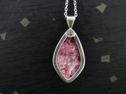 Pink Thulite Sterling Silver Pendant