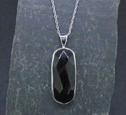 Whitby Jet Sterling Silver Pendant