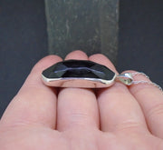 Whitby Jet Sterling Silver Pendant