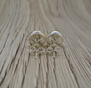 Old Willow 'Diamond' Sterling Silver Stud Earrings (8mm)