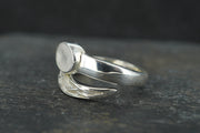 Kingdom 'Diamond' Sterling Silver Tail Ring