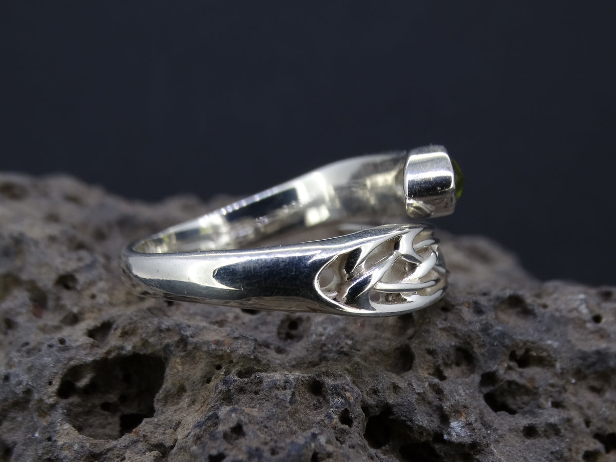 Peridot Sterling Silver Ring