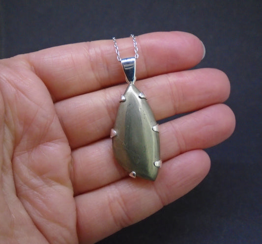 Scottish Pyrite Sterling Silver Pendant