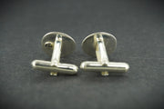 Trilobite Sterling Silver Cufflinks 8x6mm