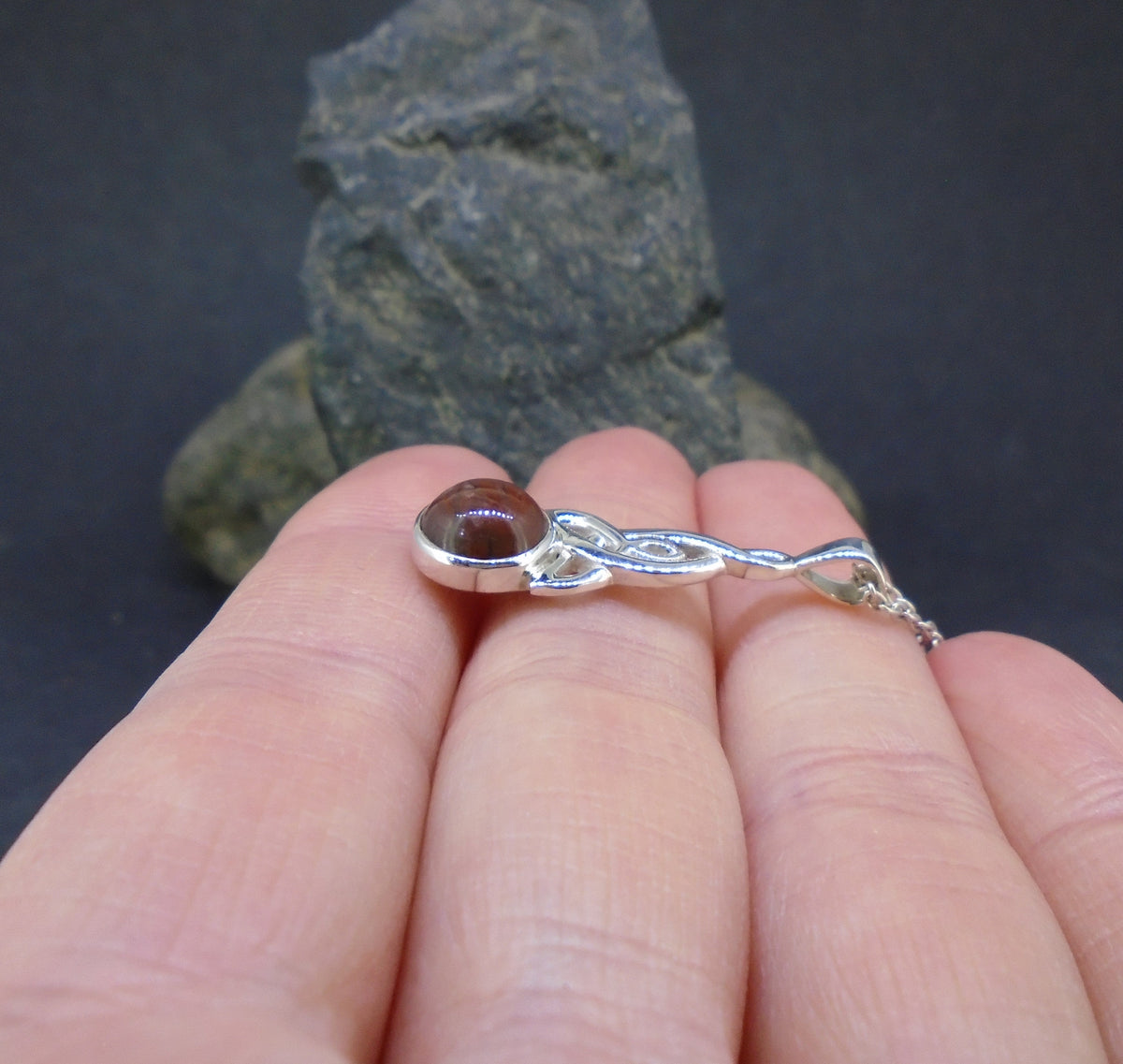 Lewisian Celtic Knot Sterling Silver Pendant
