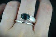 Edinburgh Castle Rock Sterling Silver Snake Ring