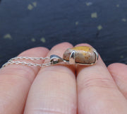 Mexican Opal Sterling Silver Pendant