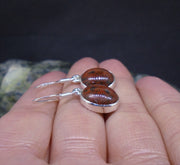 Lewisian Sterling Silver Drop Earrings