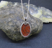 Medium Lewisian Sterling Silver Oval Pendant