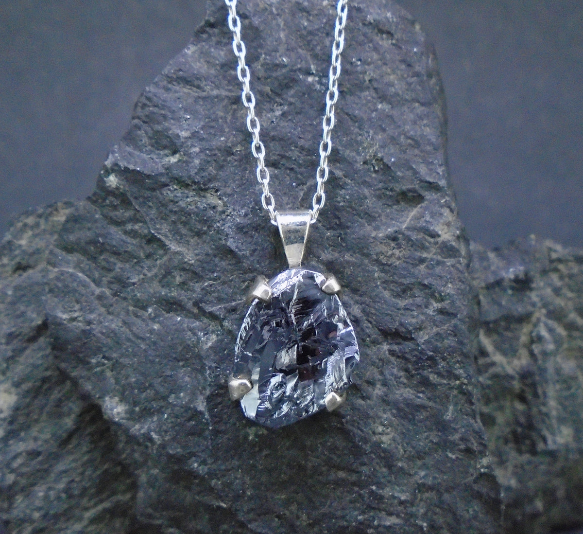 Silicon Sterling Silver Pendant