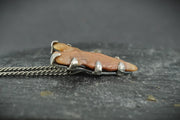 Neolithic Arrowhead Sterling Silver Pendant