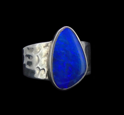 Opal Sterling Silver  Ring