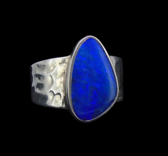 Opal Sterling Silver  Ring