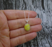 Petite Highland Marble Sterling Silver Pendant