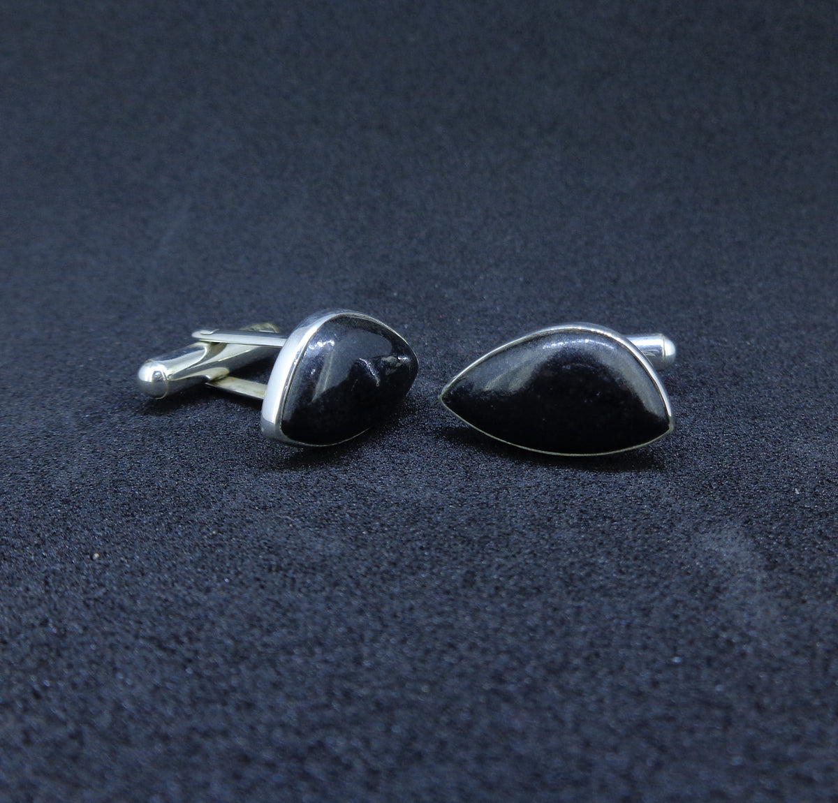 Edinburgh Castle Rock Sterling Silver Cufflinks
