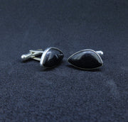 Edinburgh Castle Rock Sterling Silver Cufflinks