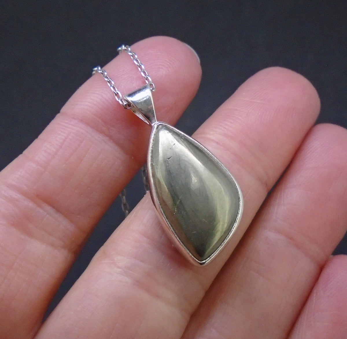 Scottish Pyrite Sterling Silver Pendant