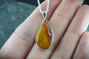 Burn Anne Agate Sterling Silver Pendant