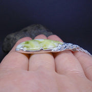 Highland Marble Celtic Waterfall Sterling Silver Pendant