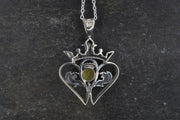Highland Marble Luckenbooth Sterling Silver Pendant
