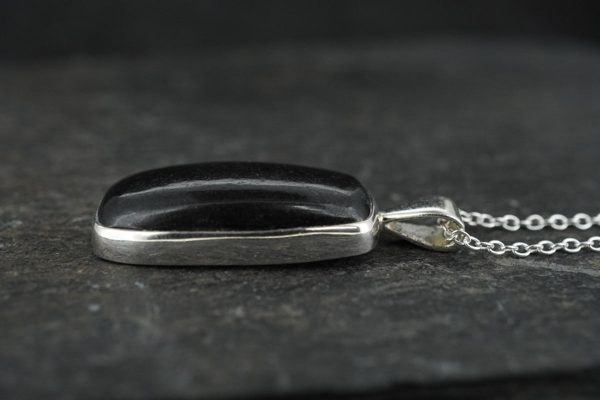 Edinburgh Castle Rock Sterling Silver Pendant
