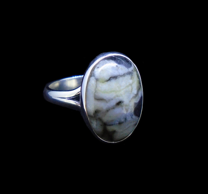 Skye Marble Sterling Silver Ring
