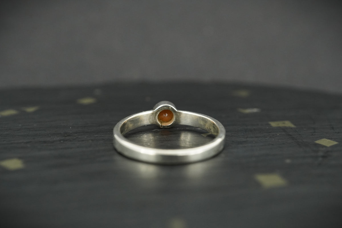 Scottish Angus Carnelian Sterling Silver Ring