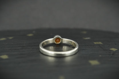 Scottish Angus Carnelian Sterling Silver Ring