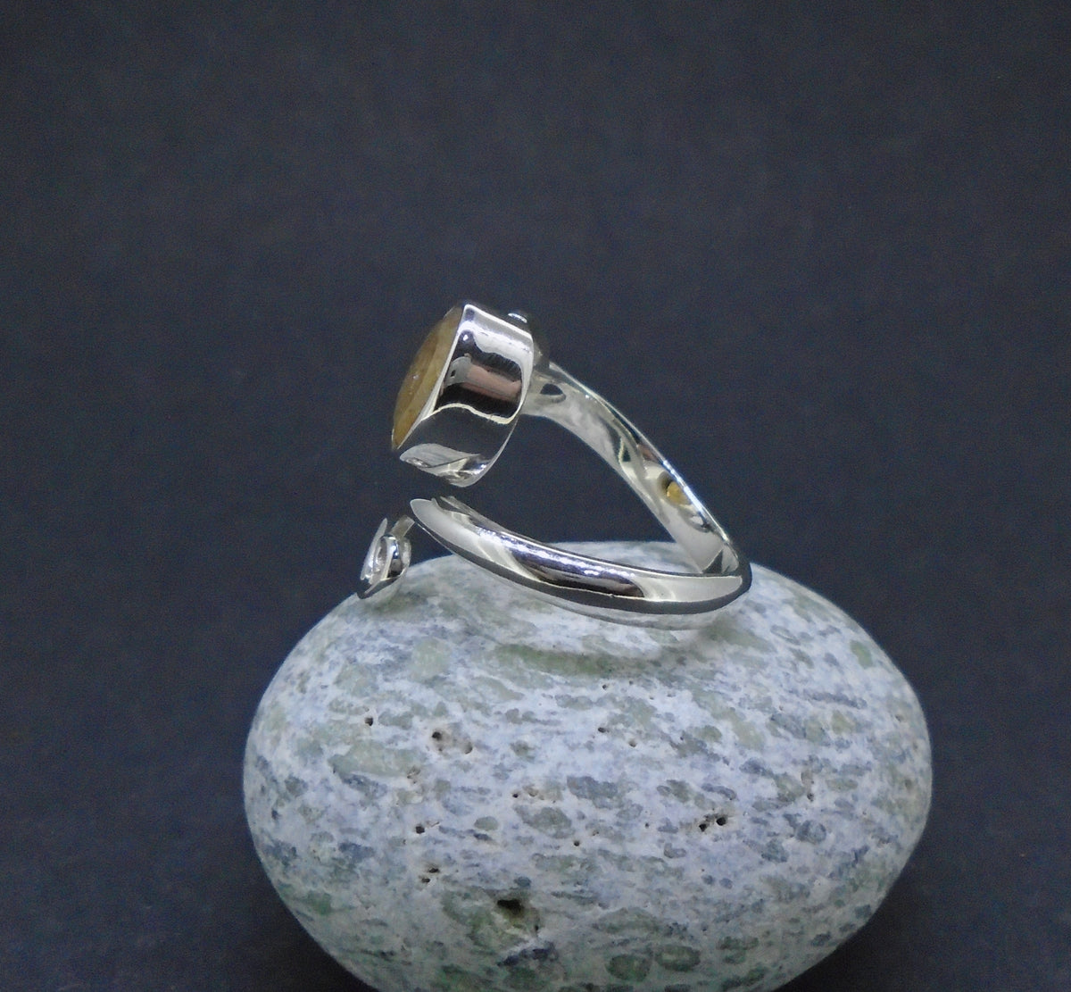 Citrine Sterling Silver  Ring