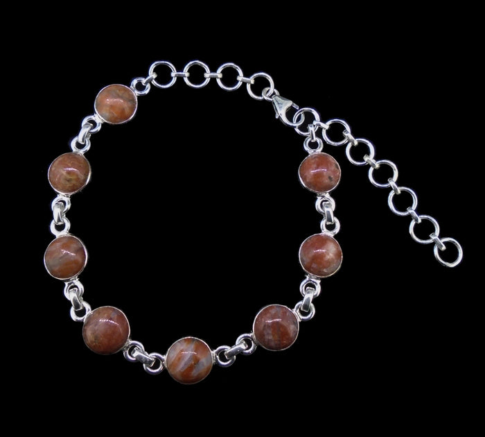 Scottish Lewisian Sterling Silver Adjustable Bracelet