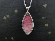 Thulite Sterling Silver Pendant