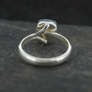 Rose Quartz Sterling Silver Adjustable Ring