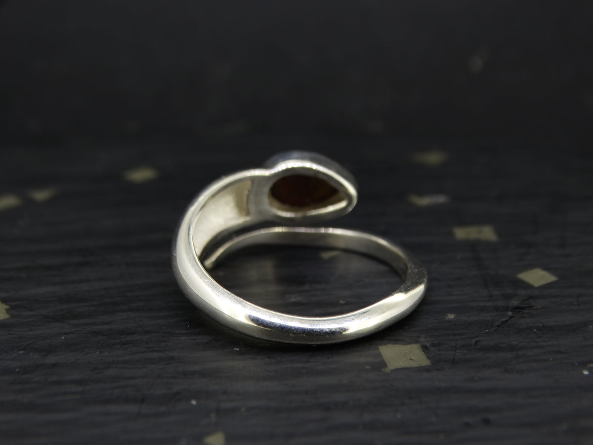 Arthur's Seat Jasper Sterling Silver Snake Ring
