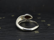 Arthur's Seat Jasper Sterling Silver Snake Ring